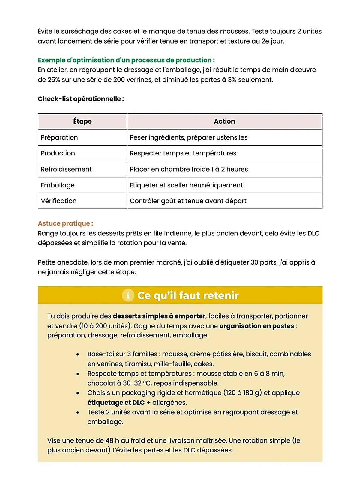 Example Fiche de Révision BP Charcutier